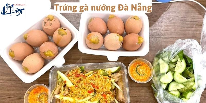 Trứng gà nướng Đà Nẵng